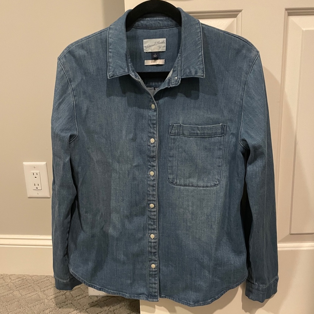 Denim Button-Down
